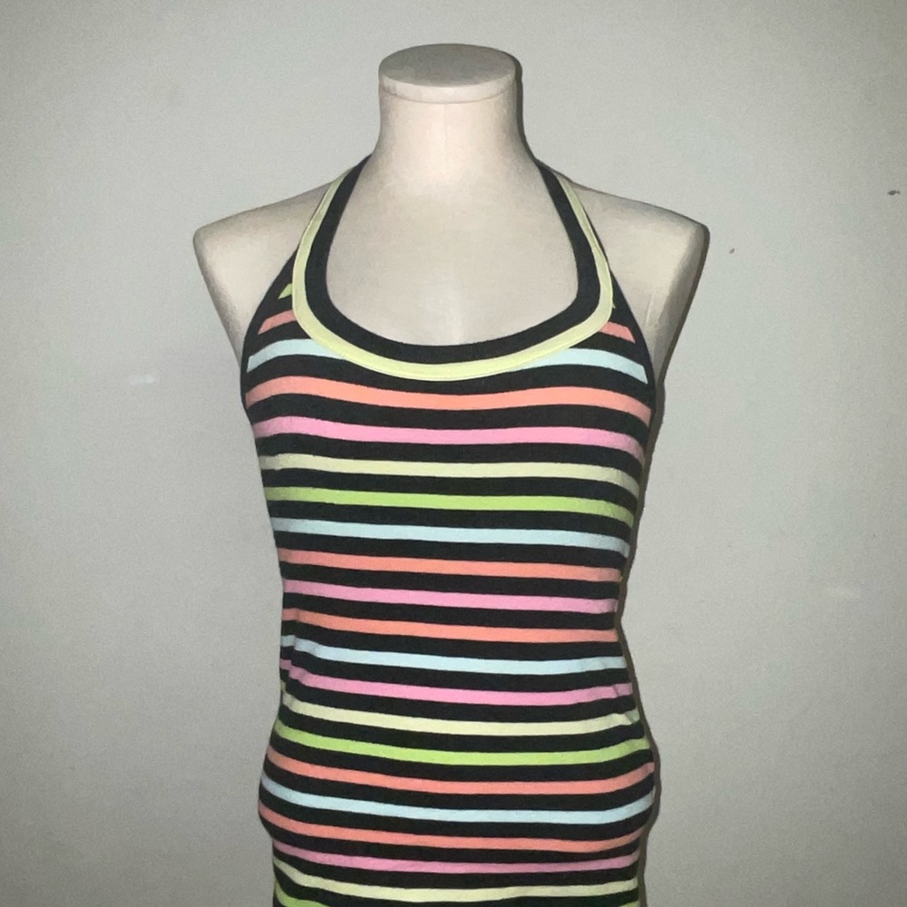 Champion Multi-Color Stripe Tank sz S